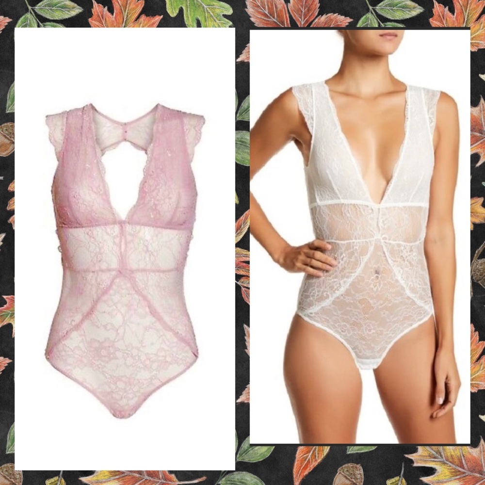 SAM EDELMAN LACE BODYSUIT